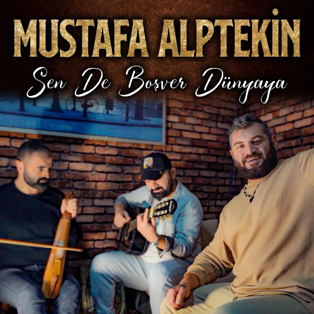 Sen De Boşver Dünyaya orijinal kapak görseli